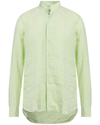 Bagutta Light Shirt Linen - Green
