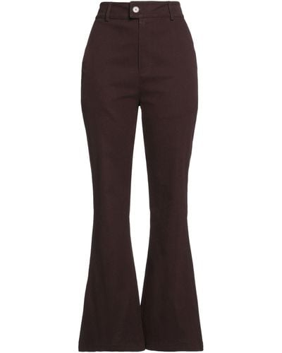 House Of Sunny Trouser - Brown