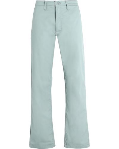 Vans Mn Authentic Chino Relaxed Pant Sage Pants Polyester, Cotton, Elastane - Blue