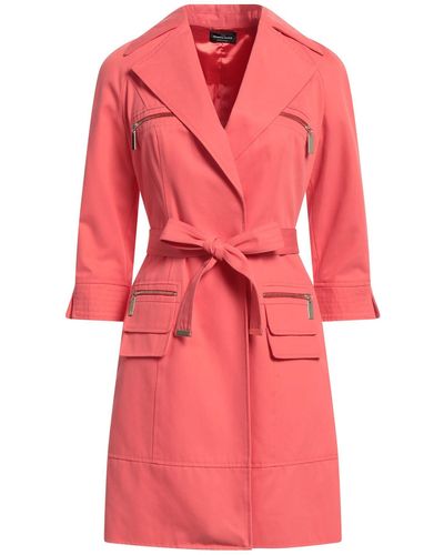 Elisabetta Franchi Overcoat & Trench Coat - Pink