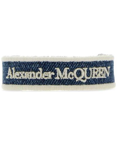 Alexander McQueen Bracciale - Blu