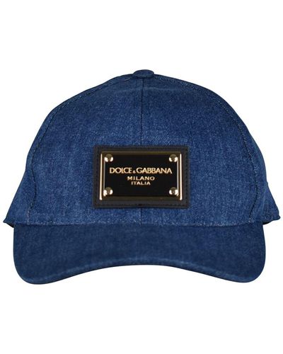 Dolce & Gabbana Sombrero - Azul