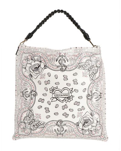 Ermanno Scervino Bolso de mano - Blanco