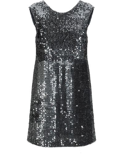 Annarita N. Mini Dress - Gray
