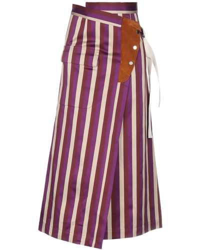 Golden Goose Maxi Skirt - Purple