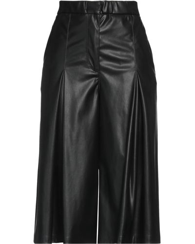 Semicouture Cropped Pants - Black