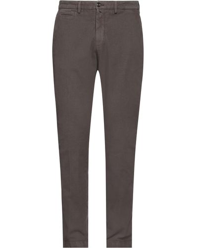 Briglia 1949 Trousers Cotton, Elastane - Grey