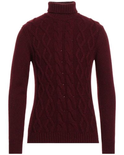 Isaia Turtleneck - Red