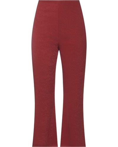 WEILI ZHENG Trouser - Red