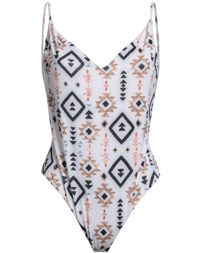 TOOCO One-piece Swimsuit - White