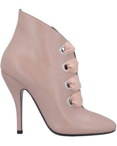 Ermanno Scervino Ankle Boots - Pink