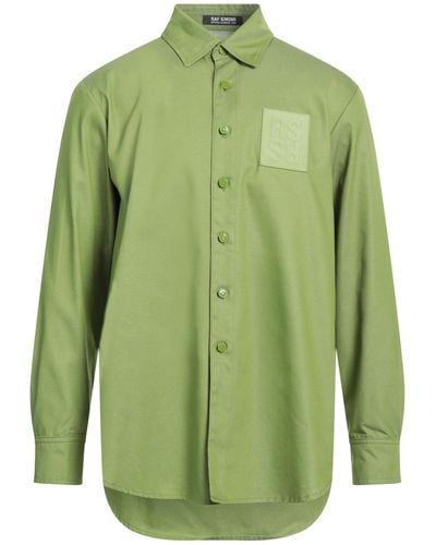 Raf Simons Chemise - Vert