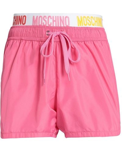 Moschino Beach Shorts And Pants - Pink