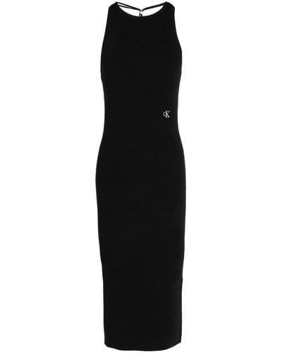 Calvin Klein Midi Dress - Black