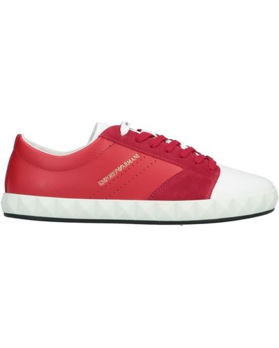 Emporio Armani Sneakers - Red