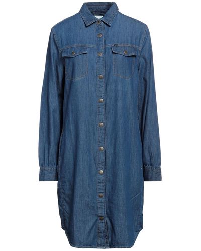 Lee Jeans Midi Dress - Blue