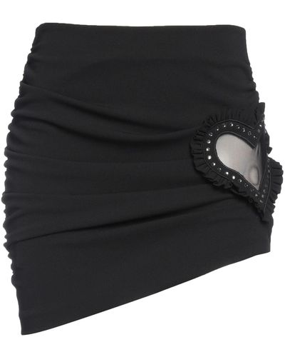 Aniye By Mini Skirt Polyester, Elastane - Black
