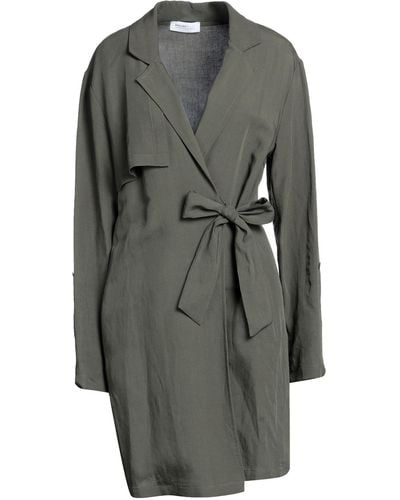 Pianurastudio Overcoat & Trench Coat - Gray