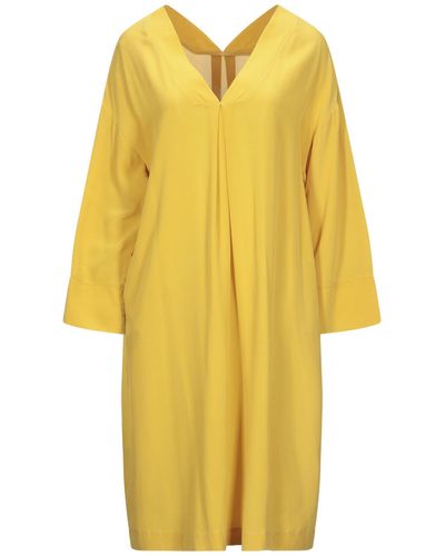 Pomandère Midi Dress - Yellow