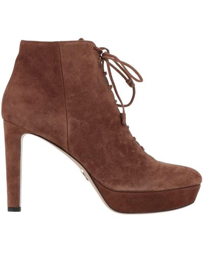 Prada Ankle Boots - Brown