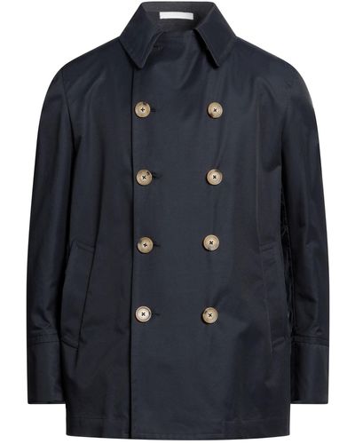 ROYAL ROW Overcoat & Trench Coat - Blue