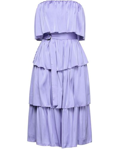 Anonyme Designers Midi Dress - Purple