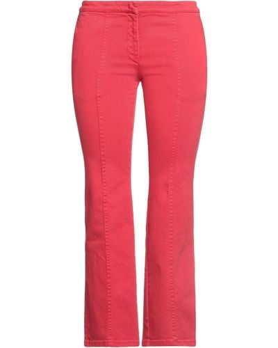 N°21 Pantalon en jean - Rouge