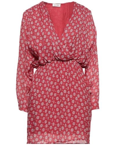 American Vintage Robe courte - Rouge