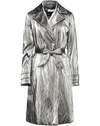 Caractere Overcoat & Trench Coat - Gray