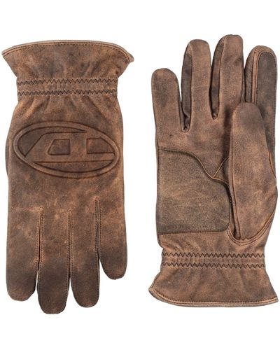 DIESEL Gloves - Brown