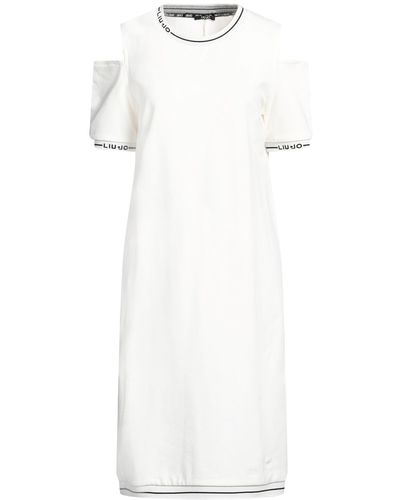 Liu Jo Midi-Kleid - Weiß