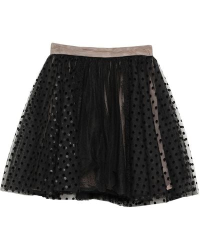 BROGNANO Mini Skirt - Black