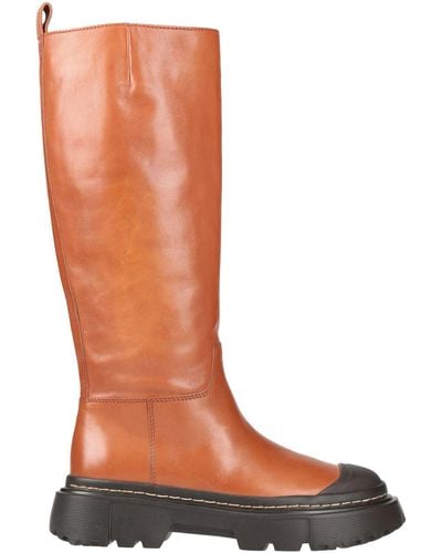 Hogan Boot Leather - Brown
