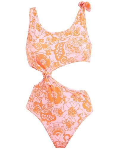 Sandro One-piece Swimsuit - Pink