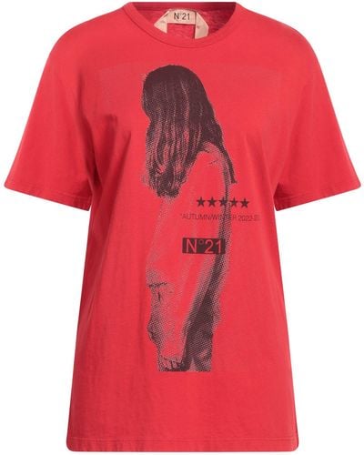 N°21 T-shirt - Rosso