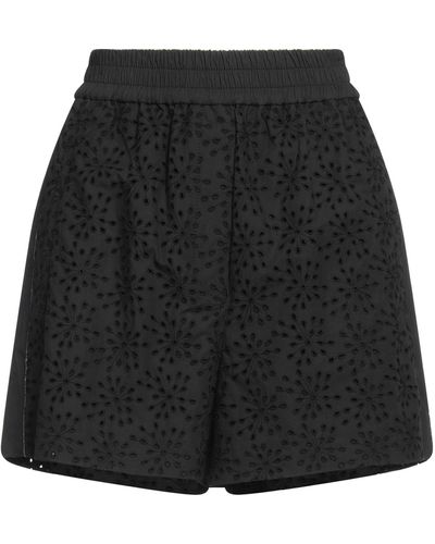 Brunello Cucinelli Shorts & Bermuda Shorts Cotton, Brass - Black