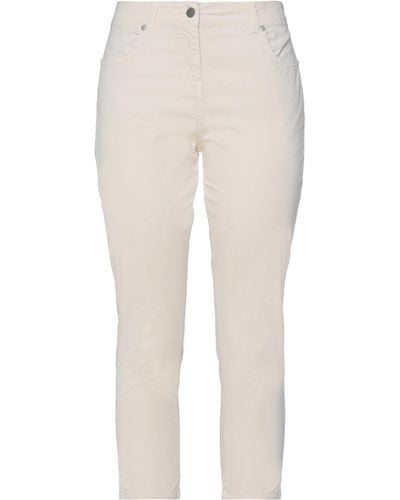 Barbour Cropped Trousers - Natural