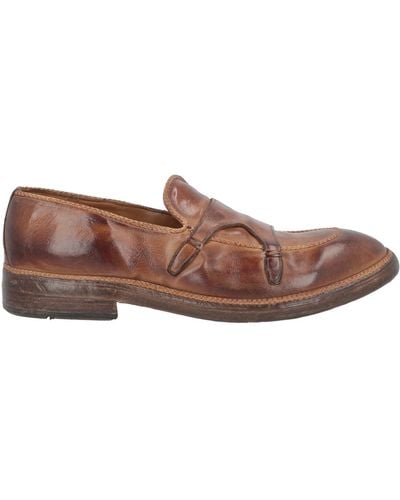 Eleventy Loafers Leather - Brown