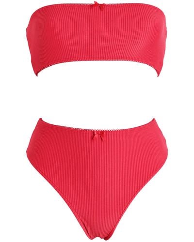 Frankie's Bikinis Bikini - Rosso