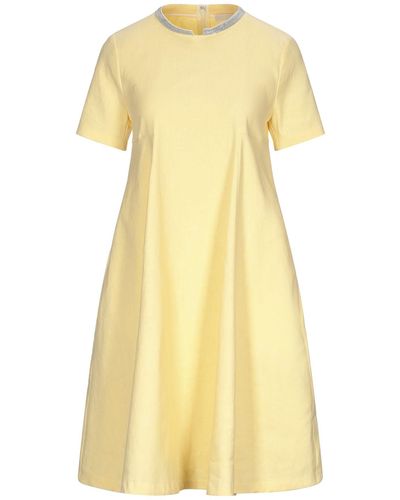 Fabiana Filippi Mini Dress - Yellow