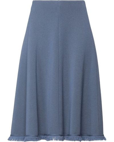Charlott Midi Skirt - Blue