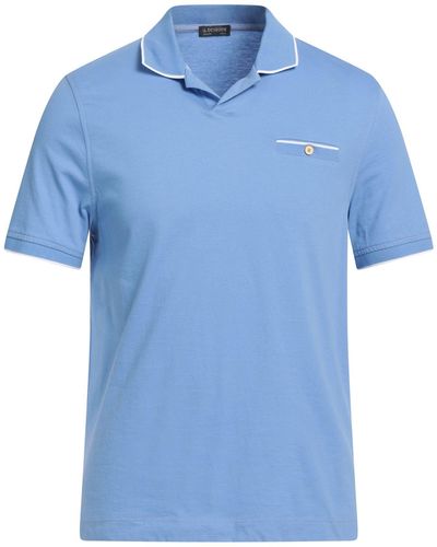 A.Testoni Polo Shirt - Blue