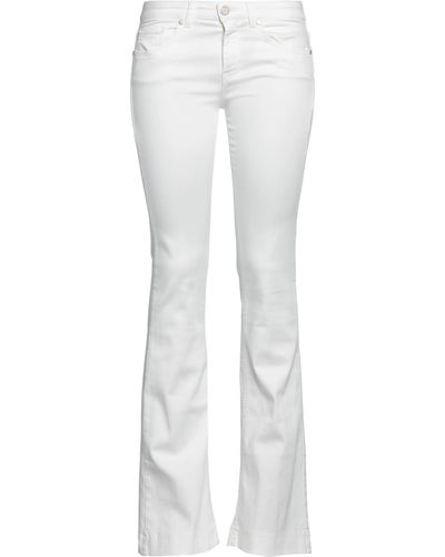 Twenty Easy By Kaos Denim Pants - White