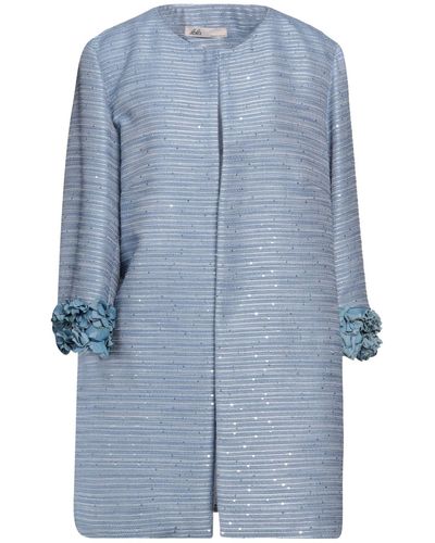 LOLA SANDRO FERRONE Overcoat & Trench Coat - Blue