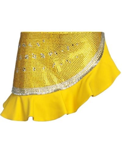 Area Mini Skirt - Yellow