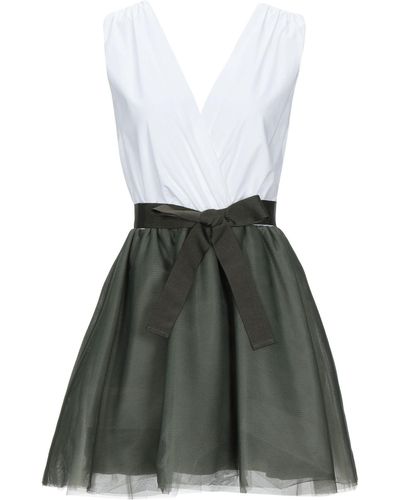 Soallure Short Dress - White
