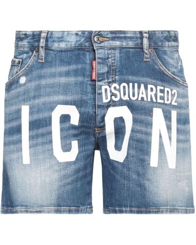 DSquared² Short en jean - Bleu
