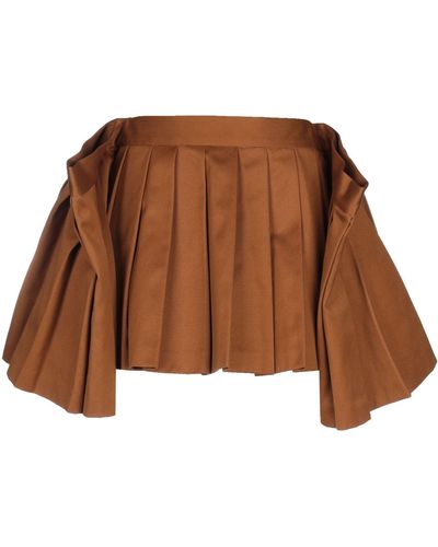 Mikio Sakabe Mini Skirt - Brown