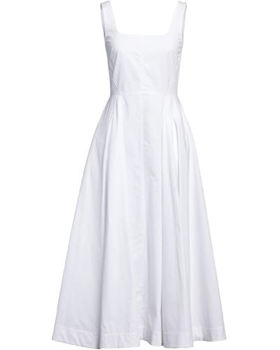 Sportmax Midi-Kleid - Weiß