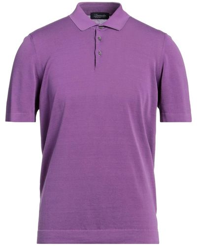 Drumohr Polo Shirt - Purple